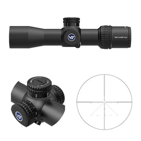 Vector Optics Veyron 2-8x32IR kompakts šautenes tēmēklis