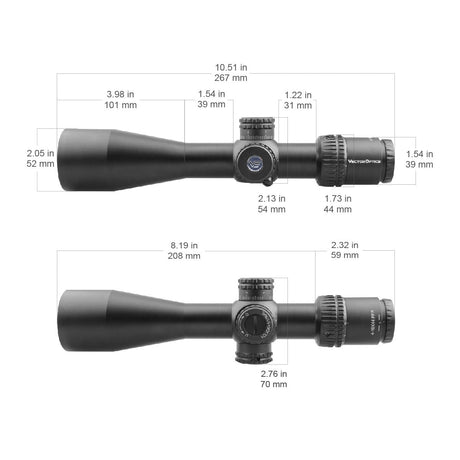 Vector Optics Veyron 4-16x44 FFP šautenes optiskais tēmeklis