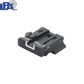 Walther [PPQ P99 Creed PPX & PPS] regulējams aizmugurējais tēmēklis | ar baltām līnijām