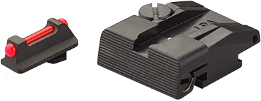 Walther P99, PPQ, PPQ M2 regulējamu tēmekļu komplekts | ar optiskās šķiedras tipu A 