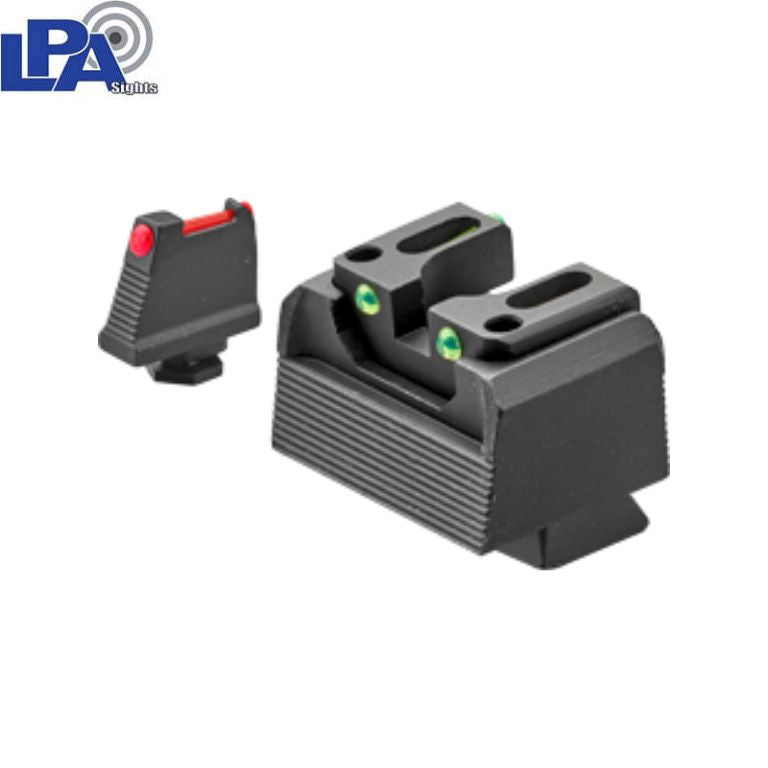 Walther PDP Optics Ready daļēji regulējams tēmēkļu komplekts | ar šķiedru optiku B tips 