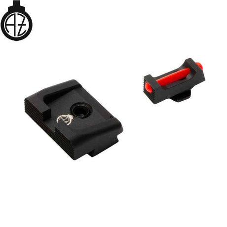 Walther PDP zemi mehāniskie tēmēkļi ar šķiedru optiku | tips
