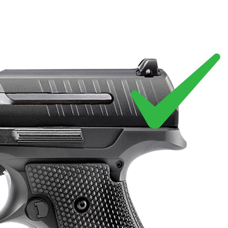 Walther [PPQ P99 Creed PPS] regulējami mehāniskie tēmēkļi | with tritium