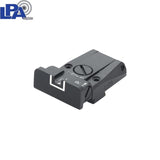 Walther Q5 Match SF, Q4 SF OR pilnībā regulējams aizmugurējais tēmēklis | ar baltām līnijām
