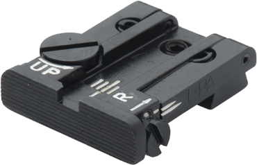 Browning Hi-Power Vigilante regulējams aizmugurējais tēmēklis | blank