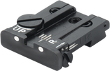 Browning Hi-Power Vigilante regulējams aizmugurējais tēmēklis | balti punkti