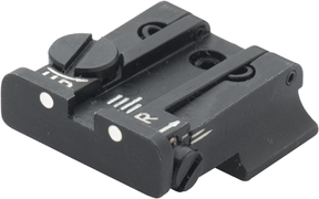 CZ 75 [75B 75 SP-01 P-01] regulējams aizmugurējais tēmēklis | balti punkti