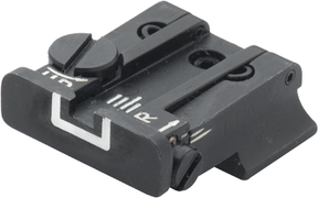CZ 75 [75B 75 SP-01 P-01] regulējams aizmugurējais tēmēklis | baltas līnijas
