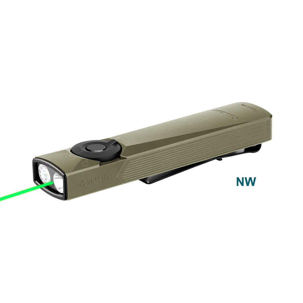 Olight Arkfeld Ultra | plakans 3-in-1 EDC lukturis | 1.400 lm - Olive Green