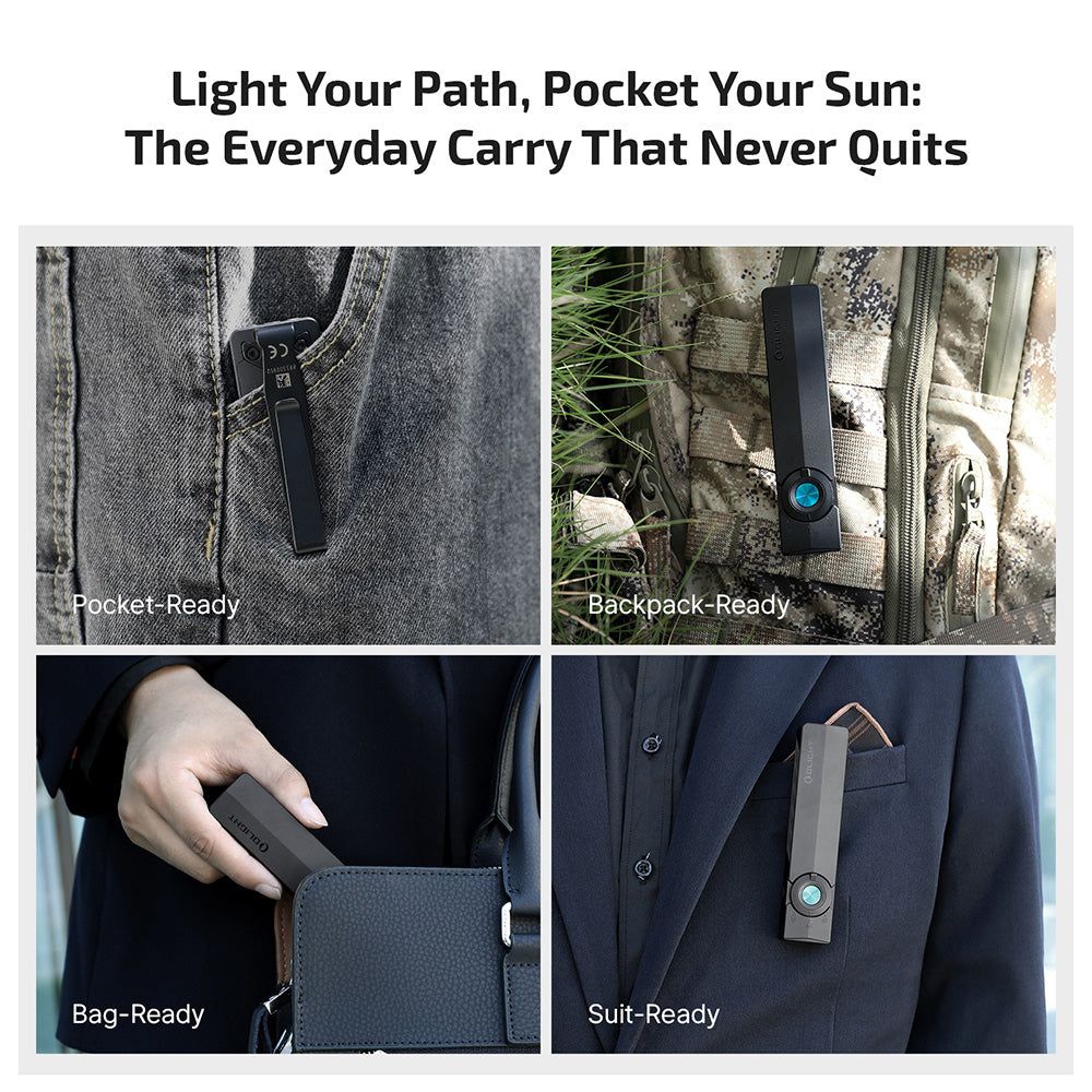 Olight ArkPro | plakans 4-in-1 EDC lukturis | 1.500 lm