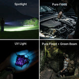 Olight ArkPro Ultra | plakans 4-in-1 EDC lukturis | 1.700 lm - Olive Green