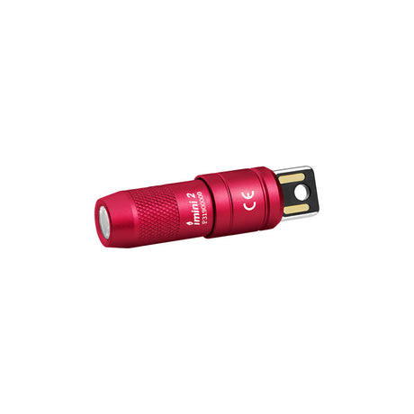 Olight imini 2 | mini uzlādējams atslēgu piekariņa lukturis | 50 lm - Passionate Red