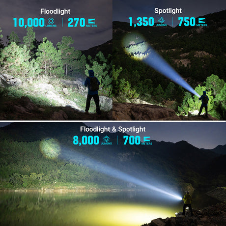 Olight Marauder 2 Mini | jaudīgs uzlādējams lukturis | 10.000 lm
