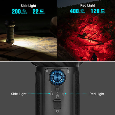 Olight Marauder 2 Mini | jaudīgs uzlādējams lukturis | 10.000 lm
