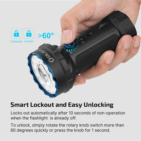 Olight Marauder 2 Mini | jaudīgs uzlādējams lukturis | 10.000 lm