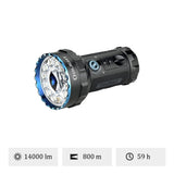 Olight Marauder 2 | īpaši jaudīgs uzlādējams lukturis | 14.000 lm