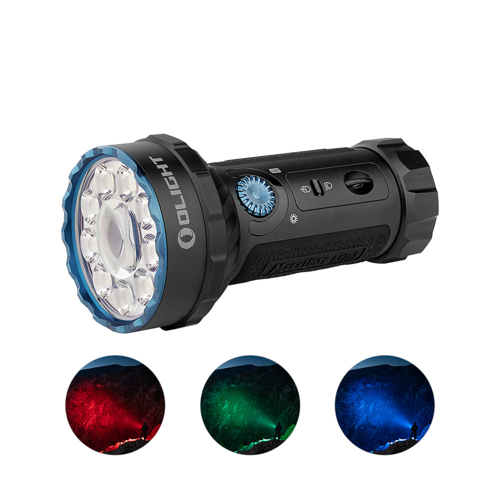 Olight Marauder Mini | daudzkrāsu uzlādējams lukturis | 7.000 lm