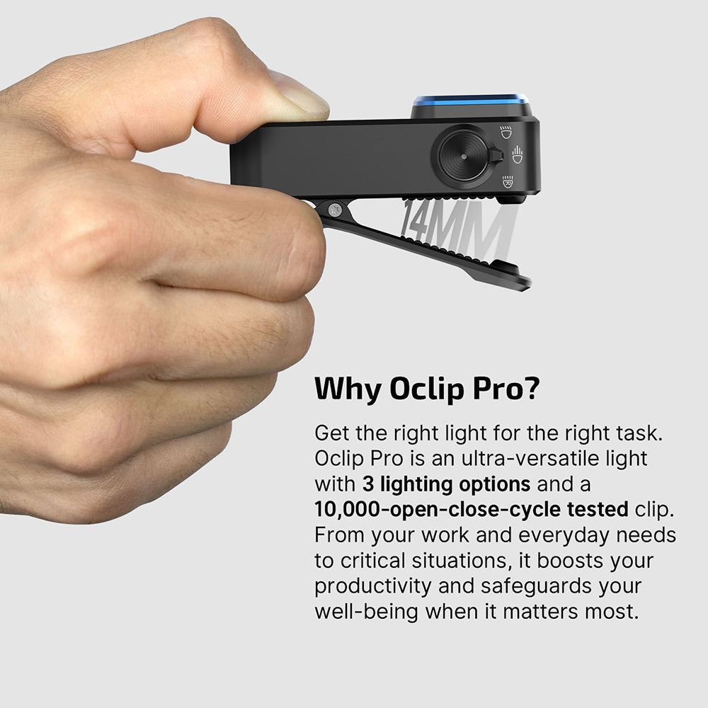 Olight Oclip Pro | daudzfunkcionāls klipša lukturis | 500 lm