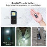 Olight Oclip | uzlādējams EDC klipša lukturis | 300 lm - Black