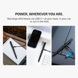 Olight O’Pen 3 | daudzfunkcionāls pildspalvas lukturis | 120 lm + zaļš lāzers - Black