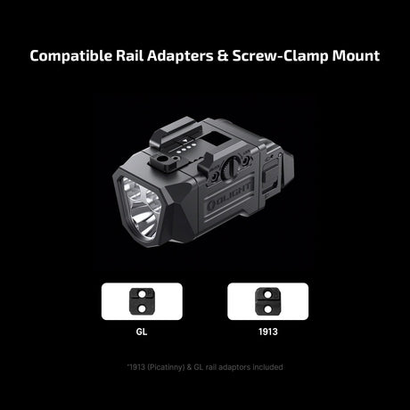 Olight PL X | pistoles lukturis | 1.200 lm