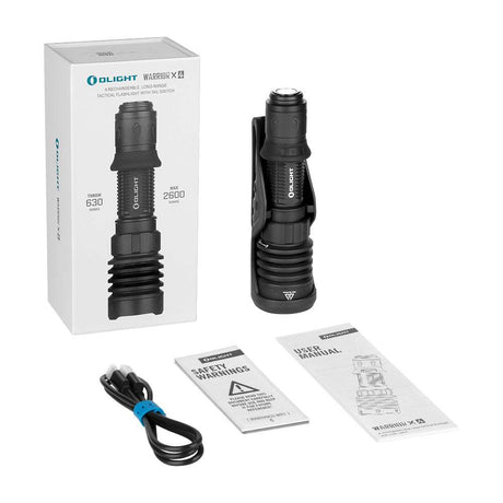 Olight Warrior X 4 | taktiskais lukturis | 2.600 lm