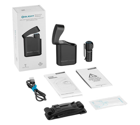 Olight Perun 3 Mini Premium | uzlādējams pieres lukturis | 1.250 lm