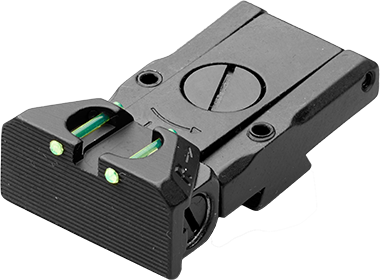 Remington 1911 R1 regulējams aizmugurējais tēmēklis | fiber optic