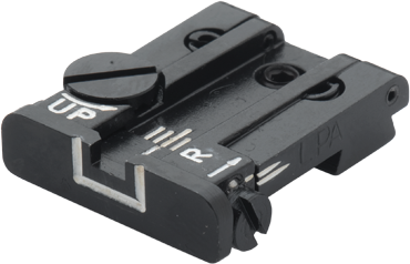 Sig [P220 P225 P226 P227 P229 P320] regulējams aizmugurējais tēmēklis | baltas līnijas