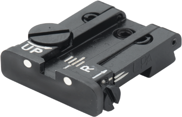 Sig [P220 P225 P226 P227 P229 P320] regulējams aizmugurējais tēmēklis | balti punkti