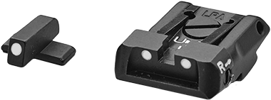 Sig [P220 P225 P226 P227 P229 P320] regulējami mehāniskie tēmēkļi | balti punkti