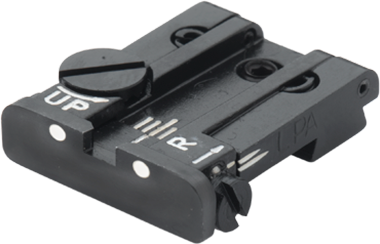 Sig P226 LDC regulējams aizmugurējais tēmēklis | balti punkti