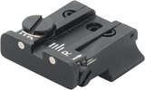 Smith & Wesson [Cal. 10 Cal. 45 3rd Gen] regulējams aizmugurējais tēmēklis | balti punkti