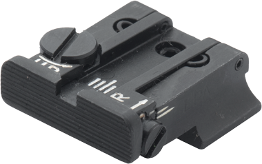 Smith & Wesson [Cal. 10 Cal. 45 3rd Gen] regulējams aizmugurējais tēmēklis | blank