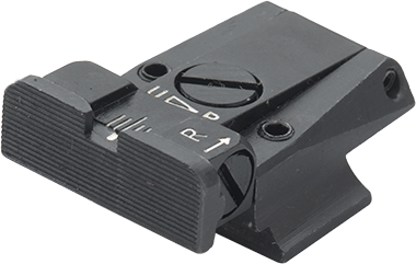 Smith & Wesson Cal. 45 3rd Gen regulējams aizmugurējais tēmēklis | blank