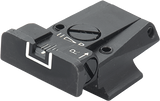 Smith & Wesson Cal. 45 3rd Gen regulējams aizmugurējais tēmēklis | baltas līnijas