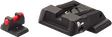 Smith & Wesson M&P regulējami mehāniskie tēmēkļi | fiber optic