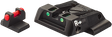 Smith & Wesson M&P regulējami mehāniskie tēmēkļi | fiber optic