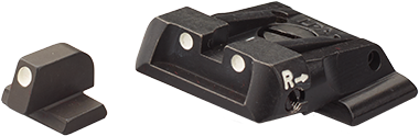Smith & Wesson M&P regulējami mehāniskie tēmēkļi | balti punkti