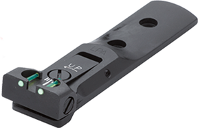 Smith & Wesson revolveris [686 629 19 66 586 & other] regulējams aizmugurējais tēmēklis | fiber optic