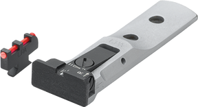 Smith & Wesson revolveris [686 629 19 66 586 & other] regulējami mehāniskie tēmēkļi | fiber optic