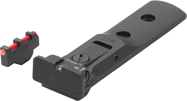 Smith & Wesson revolveris [686 629 19 66 586 & other] regulējami mehāniskie tēmēkļi | fiber optic