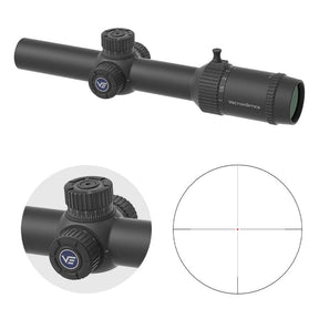 Vector Optics Forester 1-8x24 Fiber SFP šautenes tēmeklis