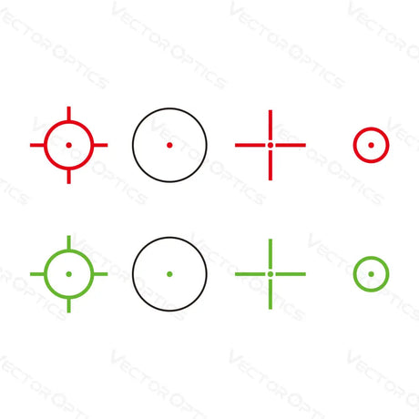 Vector Optics Omega 23x33 Four Reticle Reflex Sight kolimators